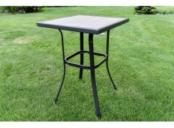 Outdoor Bar Height Patio Table