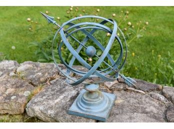 Iron Arrow Armillary Garden Sphere