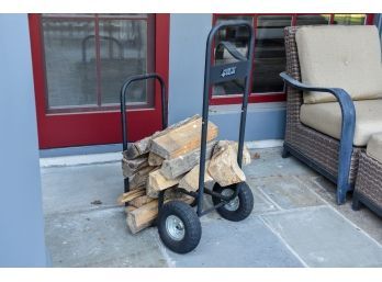 North Gear Rolling Firewood Log Cart