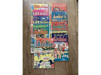 9 Archie Comics Life With Archie, Everything Archie, The World Of Archie And Snort Archie
