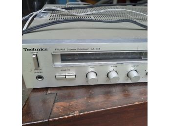 Vintage Technics SA-103 Stereo AM FM Receiver In Good Working Condition #40