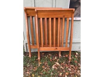 Set Of Sides To A Crib Convert To 2 Chairs
