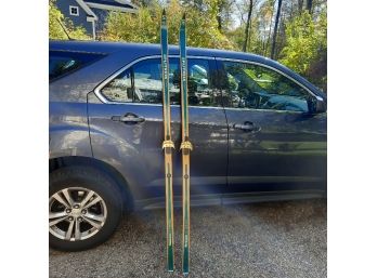 Fabulous Vintage Splitkein Cross Country Skis Made In Norway (210cm) In Mint Condition. #53