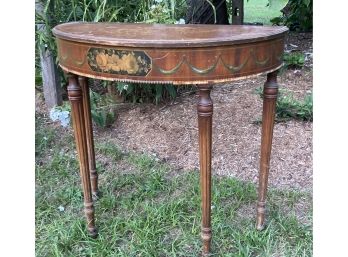 The Grand Rapids Cabinet Making Certified 14853 Side Hall Table Nice Details