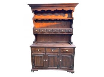 Ethan Allen Hutch Solid Pine Good Condition Needs Cleaning