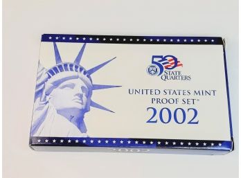 Complete 2002 United States Proof Set With State Quarters