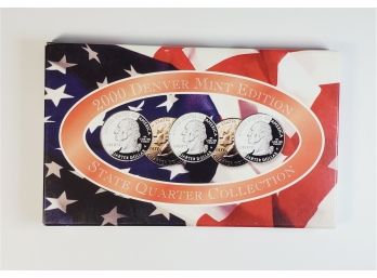 2000 Denver Mint State Quarter Collection UNC Set