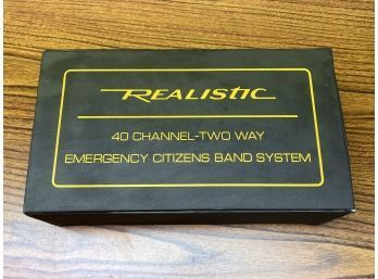 Vintage Realistic TRC-412 Transistor Radio