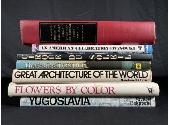 Lot Of Seven Coffee Table Books