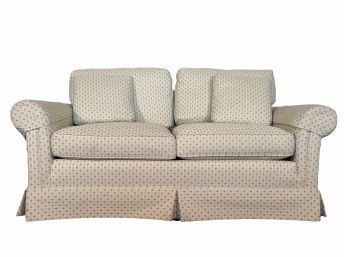 Vintage Pair Of Country Chic Sofas
