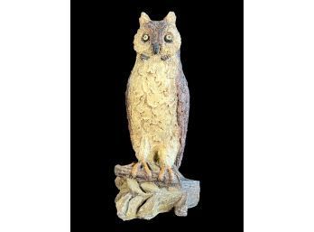 Vintage Owl Statue Parastone Holland
