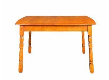 Vintage Country Kitchen Maple Dining Table