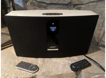 Bose SoundTouch 30 Wi-Fi Music System With Two Remotes One Sealed Newer Updated Very Clean Works Great