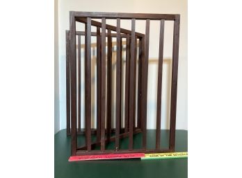 Wooden Pet Fence 3 Hinged Sections Each 18x24in