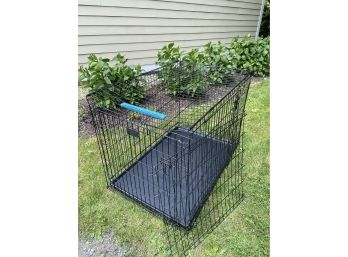 Animal Crate Expandable Grows With Your Pet 28x42x30