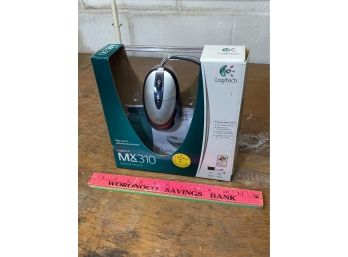 Logitech Mx310 Optical Mouse Nice Open Box In Original Packaging