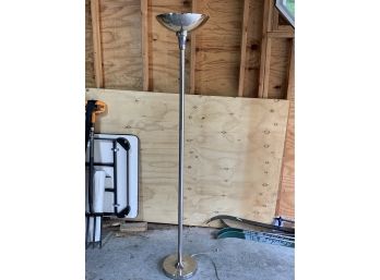 Silver Floor Lamp