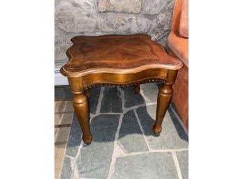 Wood End Side Table 24x23x24