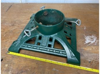 Cast Iron Grenn Christmas Tree Stand Heavy 14x5x14 John Wright Made In The USA