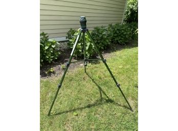 Orbit Gear Drive Garden Sprinkler Six Spray Patterns Tripod Water Sprinkler 27in To 4ft Sprays Upto 76ft