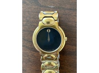 Movado Watch Swiss Quartz 88.45.0811P 19293 In Very Good Condition Very Clean