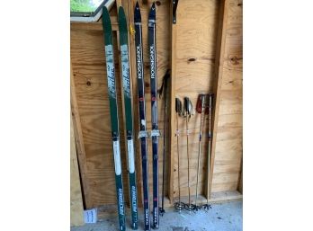 Skis And Poles