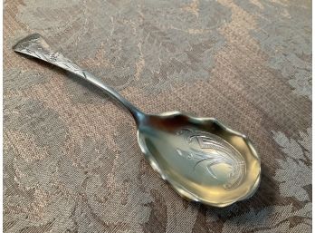 British Sterling Silver Jelly/condiment Spoon