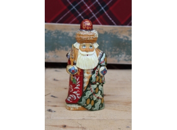 Russian St. Nicholas Woodcarving