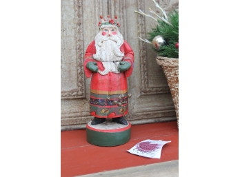 Traditional American Handmade Santa From The House Of Hatten