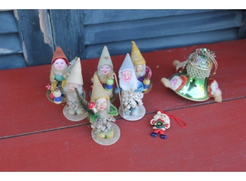 Vintage West German Christmas Gnomes