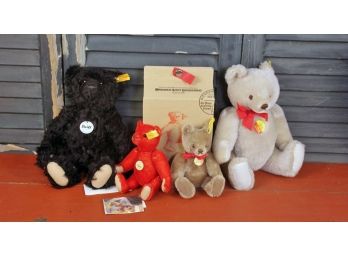 Steiff Bear Collection - New And Old