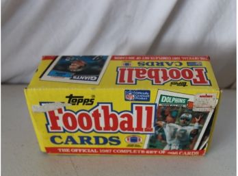 1987 Topps Football Factory Set Marino Montana