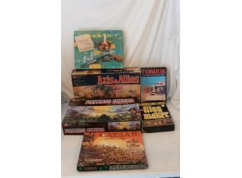 Vintage Board Games And Strategy Games Mostly Military War Games