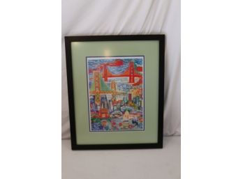 Michael Rios Signed Framed Art Print