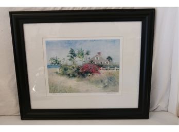 Jean Tucker Pencil Signed Framed Art Print