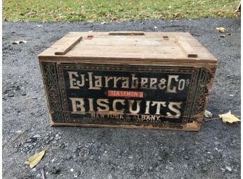 E.J. Larrabee & Co. Tea Lemon Biscuits Box, Books