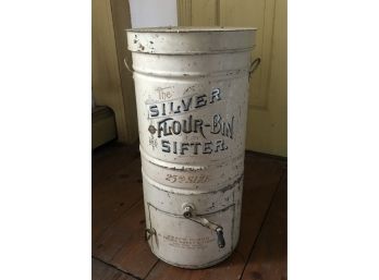 'The Silver Flour Bin Sifter'