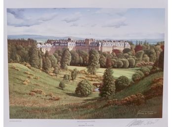 Graeme Baxter Signed Print, 'The Gleneagles Hotel'