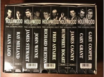 9 VHS Tapes Hollywood Legends - Missing Fred Astaire