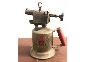 Vintage Blow Torch From C & L Protection.