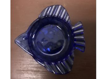 Fish Dish - Cobalt Blue