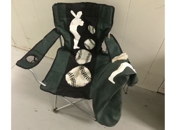 Baseball Folding Chair  Includes Carrying Bag