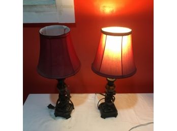 Pair Of Nice Small Lamps