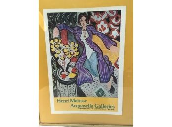 Henri Matisse 1973 Small Poster