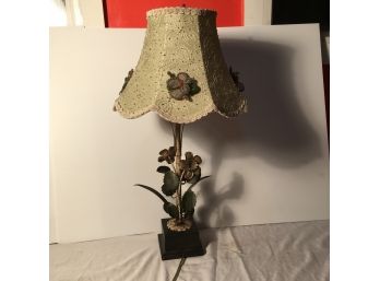 Beautiful Metal Flower Lamp- Retail $138.00