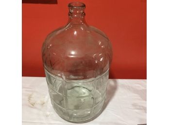 Vintage Glass  Five Gallon Jar
