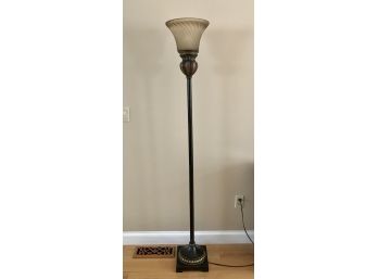 Elegant Torchiere Style Floor Lamp