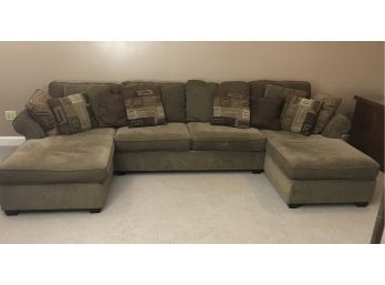 Comfortable BAUHAUS Double Chaise Lounge Sectional