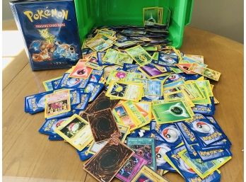 Massive Lot Of POKEMON Cards And Some Yu-Gi-UH!!