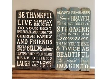 Brand New Inspirational Signs From PIER ONE